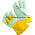 Kurze Rindsleder Arbeitshandschuhe für Industrie, Sicherheits-Arbeitshandschuhe, 10&#39;&#39;leather Handschuh, Kuh Split Leder Voll Palm Handschuh, Fahrer Handschuhe